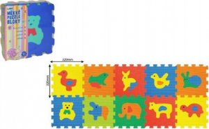 Pěnové puzzle Zvířata 30x30cm 10ks