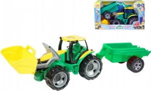 Traktor se lžící 60cm a přívěsem 45cm plast