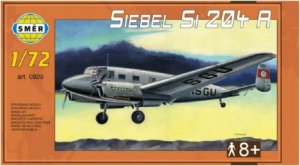 Model Siebel Si 204 A 1:72 29,5x18cm