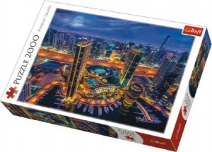 Puzzle Světla v Dubaji 2000 dílků 96x68cm