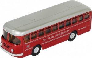 Autobus Deutsche Bundesbahn kov 19cm červený Kovap