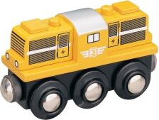 Dieselová lokomotiva žlutá