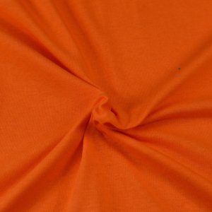 Jersey prostěradlo oranžové, Dětské 60x120