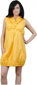 Be MaaMaa Těhotenské šaty TULIPÁNEK - žlutá