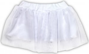Tutu suknička NICOL KVĚTINKA - bílá, vel. 80