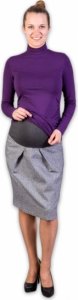 Těhotenská vlněná sukně Daura, vel. XS