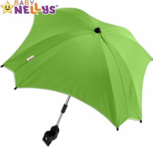 Slunečník, deštník do kočárku Baby Nellys  - zelený