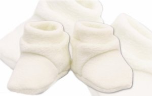 TERJAN Botičky/ponožtičky POLAR - bílé
