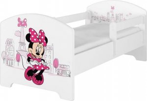BabyBoo Dětská postel Disney - Minnie Paris - bílá, 160 x 80 cm