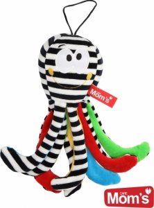 Hencz Toys Edukační hračka Chobotnička s rolničkou - bílo/černá