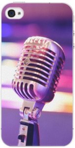 Plastové pouzdro iSaprio - Vintage Microphone - iPhone 4/4S