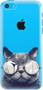Plastové pouzdro iSaprio - Crazy Cat 01 - iPhone 5C