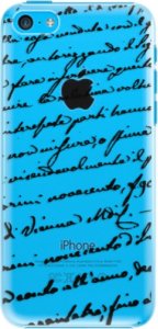 Plastové pouzdro iSaprio - Handwriting 01 - black - iPhone 5C