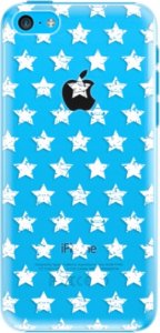Plastové pouzdro iSaprio - Stars Pattern - white - iPhone 5C