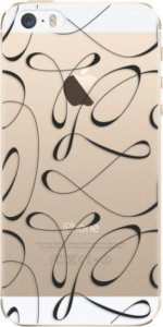 Plastové pouzdro iSaprio - Fancy - black - iPhone 5/5S/SE