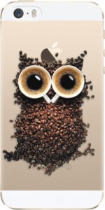 Plastové pouzdro iSaprio - Owl And Coffee - iPhone 5/5S/SE