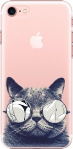 Plastové pouzdro iSaprio - Crazy Cat 01 - iPhone 7