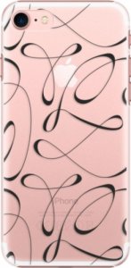 Plastové pouzdro iSaprio - Fancy - black - iPhone 7