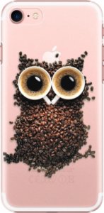 Plastové pouzdro iSaprio - Owl And Coffee - iPhone 7