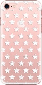 Plastové pouzdro iSaprio - Stars Pattern - white - iPhone 7