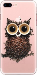 Plastové pouzdro iSaprio - Owl And Coffee - iPhone 7 Plus