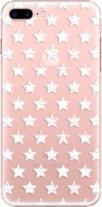 Plastové pouzdro iSaprio - Stars Pattern - white - iPhone 7 Plus