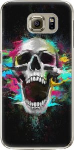 Plastové pouzdro iSaprio - Skull in Colors - Samsung Galaxy S6