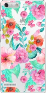 Plastové pouzdro iSaprio - Flower Pattern 01 - Huawei Ascend G6