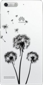 Plastové pouzdro iSaprio - Three Dandelions - black - Huawei Ascend G6