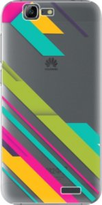 Plastové pouzdro iSaprio - Color Stripes 03 - Huawei Ascend G7