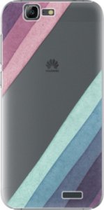 Plastové pouzdro iSaprio - Glitter Stripes 01 - Huawei Ascend G7