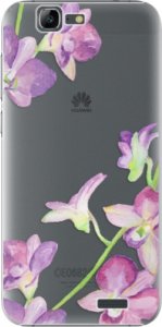 Plastové pouzdro iSaprio - Purple Orchid - Huawei Ascend G7
