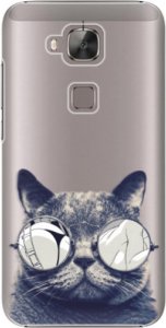 Plastové pouzdro iSaprio - Crazy Cat 01 - Huawei Ascend G8