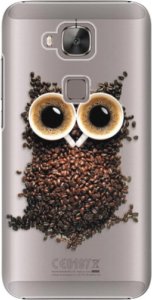 Plastové pouzdro iSaprio - Owl And Coffee - Huawei Ascend G8