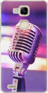 Plastové pouzdro iSaprio - Vintage Microphone - Huawei Mate7