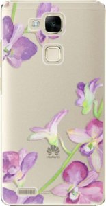 Plastové pouzdro iSaprio - Purple Orchid - Huawei Mate7