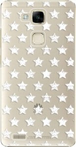 Plastové pouzdro iSaprio - Stars Pattern - white - Huawei Mate7