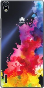 Plastové pouzdro iSaprio - Color Splash 01 - Huawei Ascend P7