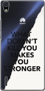Plastové pouzdro iSaprio - Makes You Stronger - Huawei Ascend P7