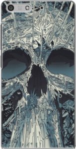 Plastové pouzdro iSaprio - Abstract Skull - Huawei Ascend P7 Mini