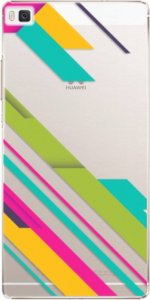 Plastové pouzdro iSaprio - Color Stripes 03 - Huawei Ascend P8