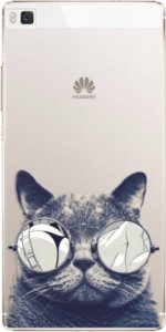 Plastové pouzdro iSaprio - Crazy Cat 01 - Huawei Ascend P8