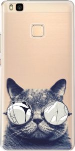 Plastové pouzdro iSaprio - Crazy Cat 01 - Huawei Ascend P9 Lite