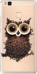 Plastové pouzdro iSaprio - Owl And Coffee - Huawei Ascend P9 Lite