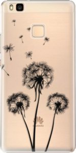 Plastové pouzdro iSaprio - Three Dandelions - black - Huawei Ascend P9 Lite