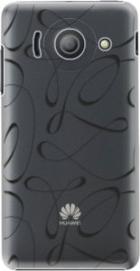 Plastové pouzdro iSaprio - Fancy - black - Huawei Ascend Y300