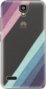 Plastové pouzdro iSaprio - Glitter Stripes 01 - Huawei Ascend Y5