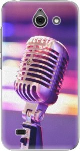 Plastové pouzdro iSaprio - Vintage Microphone - Huawei Ascend Y550