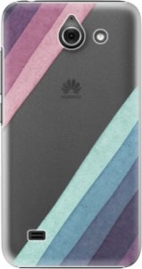 Plastové pouzdro iSaprio - Glitter Stripes 01 - Huawei Ascend Y550