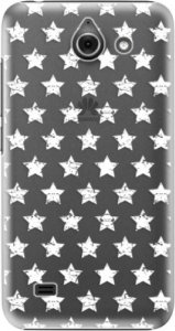Plastové pouzdro iSaprio - Stars Pattern - white - Huawei Ascend Y550